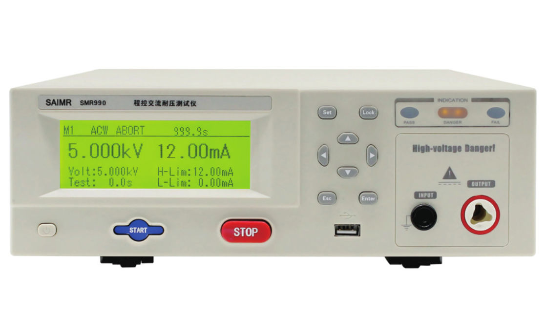 7.5kg High Voltage Insulation Tester AC Dielectric Tester با رابط I/O