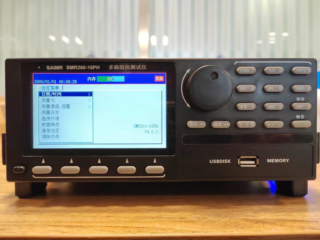 RS232 تست کننده مقاومت DC تست کننده ولتاژ باتری خودرو OEM ODM