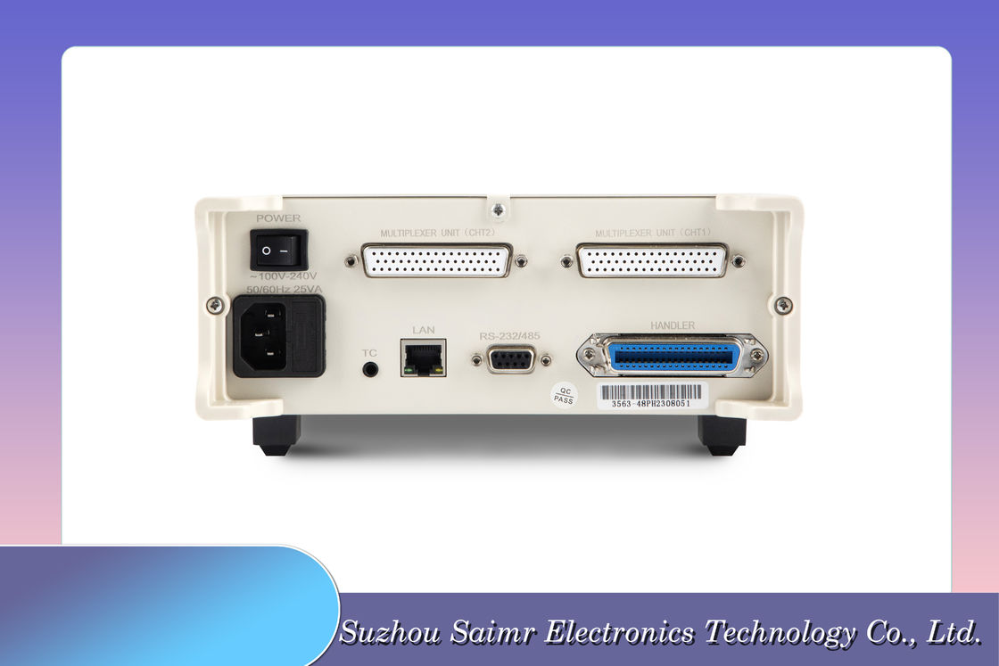 تست کننده مقاومت باتری داخلی اتوماتیک 100 ولت AC-256 ولت AC 50HZ/60HZ